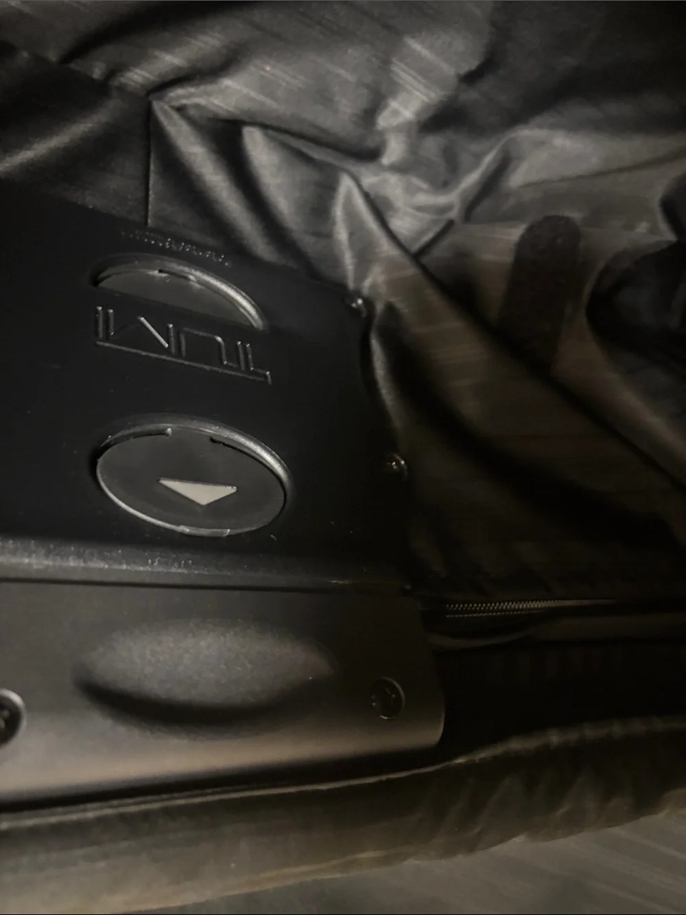 Tumi Black Rolling Garment Bag for Men